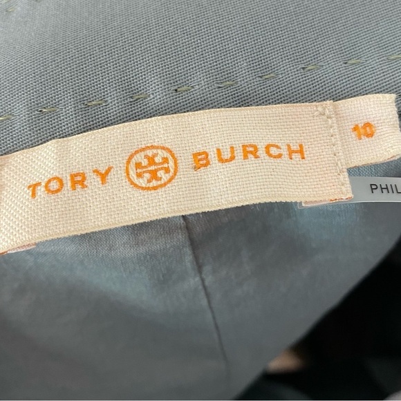 Tory Burch Button Front Midi Skirt - Picture 6 of 8